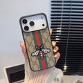 Bee or Snake Design Luxe iPhone Case For iPhone 17 / 16 / 15 / 14