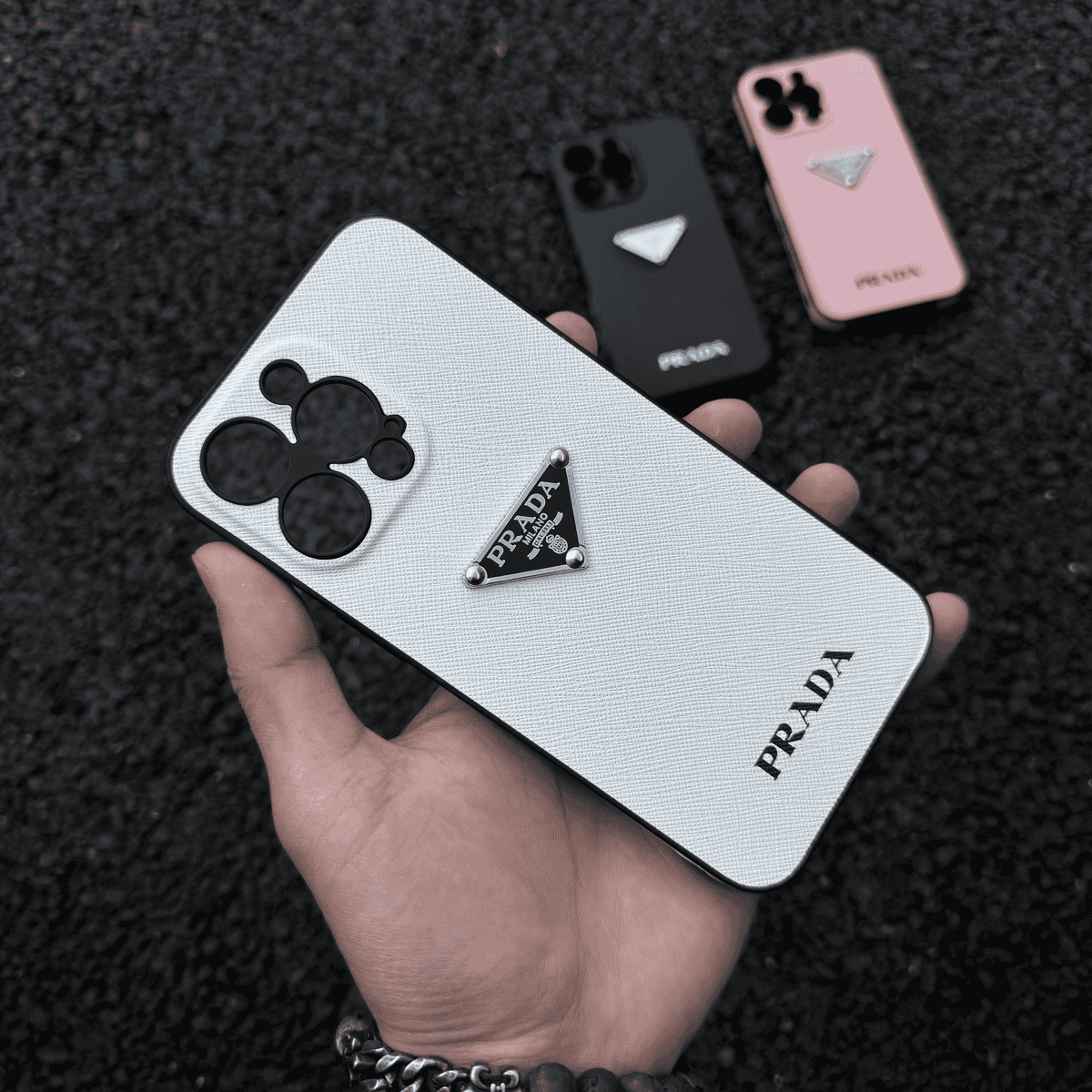 Prada Luxury Phone Case For iPhone 17 / 16 / 15 / 14